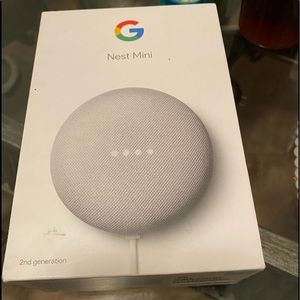 New with open box Google Nest Mini 2nd Generation